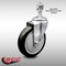 Service Caster 5 Inch SS Black Polyurethane Wheel Swivel 1/2 Inch Threaded Stem Caster SCC SCC-SSTS20S514-PPUB-BLK-121315 - alternate 5